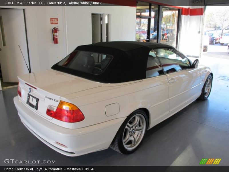 Alpine White / Black 2001 BMW 3 Series 330i Convertible