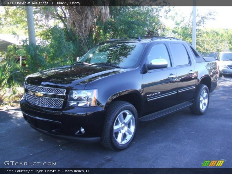 Black / Ebony 2011 Chevrolet Avalanche LT