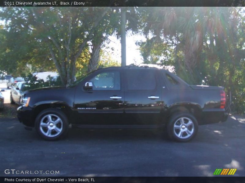 Black / Ebony 2011 Chevrolet Avalanche LT