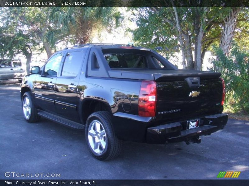 Black / Ebony 2011 Chevrolet Avalanche LT
