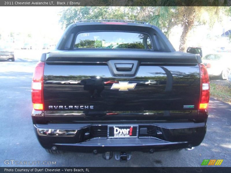 Black / Ebony 2011 Chevrolet Avalanche LT
