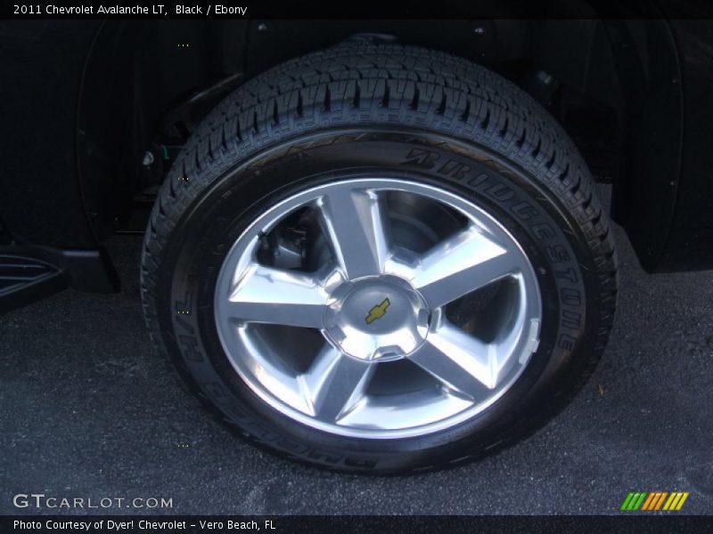 Black / Ebony 2011 Chevrolet Avalanche LT