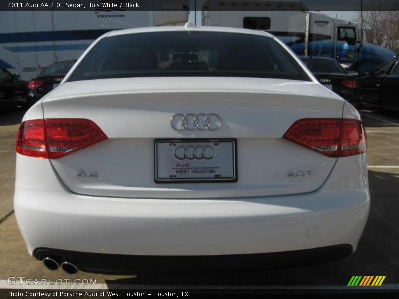 Ibis White / Black 2011 Audi A4 2.0T Sedan