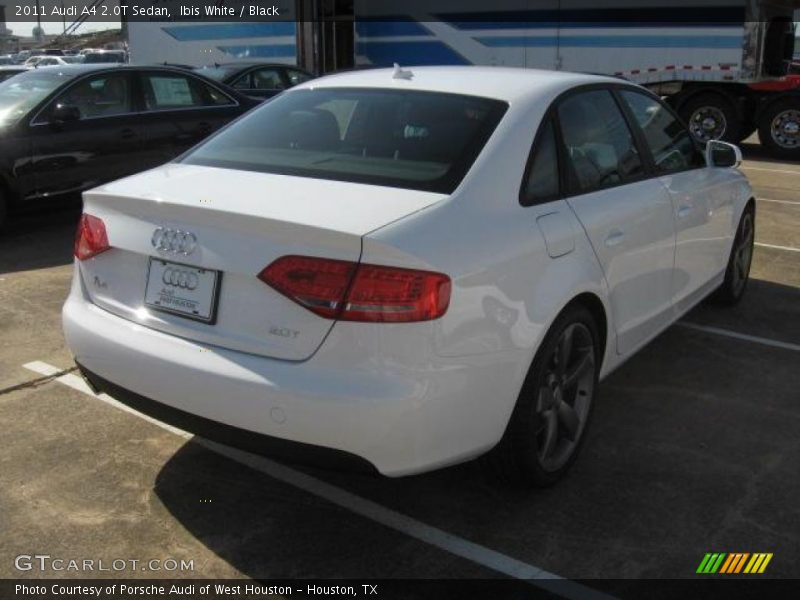 Ibis White / Black 2011 Audi A4 2.0T Sedan