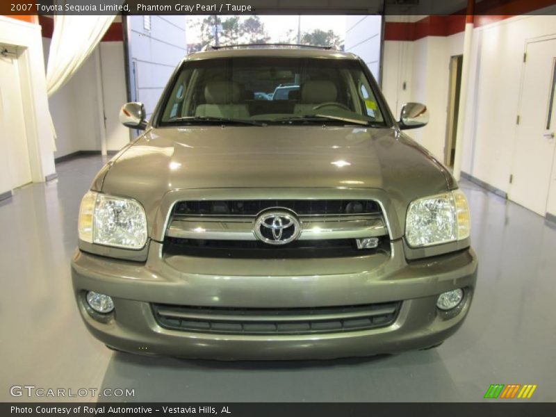 Phantom Gray Pearl / Taupe 2007 Toyota Sequoia Limited