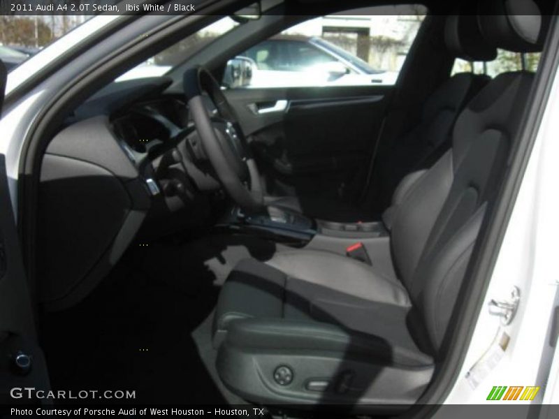 Ibis White / Black 2011 Audi A4 2.0T Sedan
