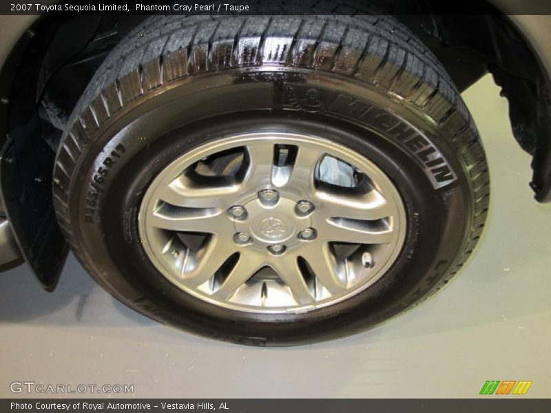 Phantom Gray Pearl / Taupe 2007 Toyota Sequoia Limited