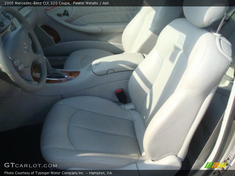 Pewter Metallic / Ash 2005 Mercedes-Benz CLK 320 Coupe