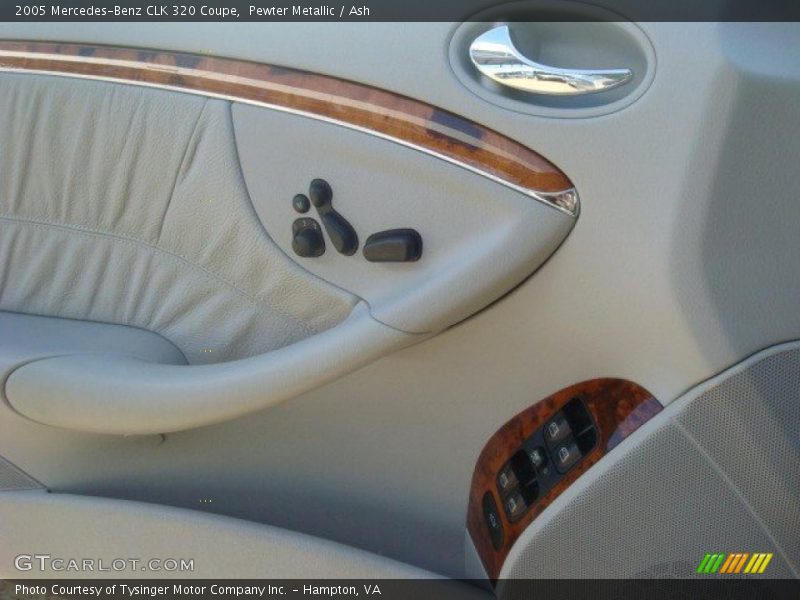 Pewter Metallic / Ash 2005 Mercedes-Benz CLK 320 Coupe