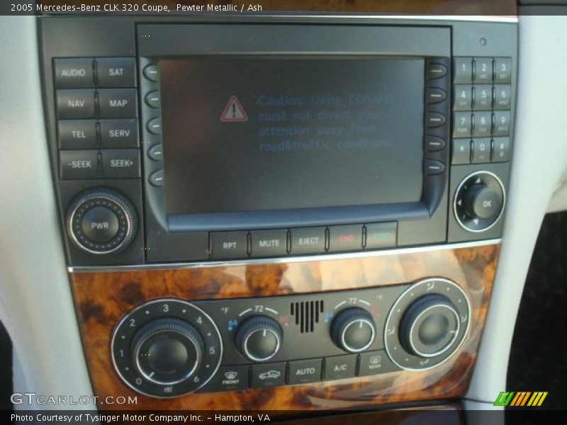 Pewter Metallic / Ash 2005 Mercedes-Benz CLK 320 Coupe