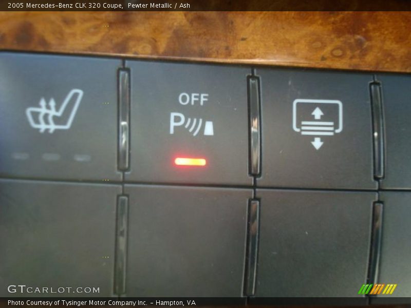 Pewter Metallic / Ash 2005 Mercedes-Benz CLK 320 Coupe