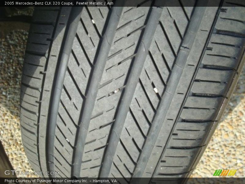 Pewter Metallic / Ash 2005 Mercedes-Benz CLK 320 Coupe