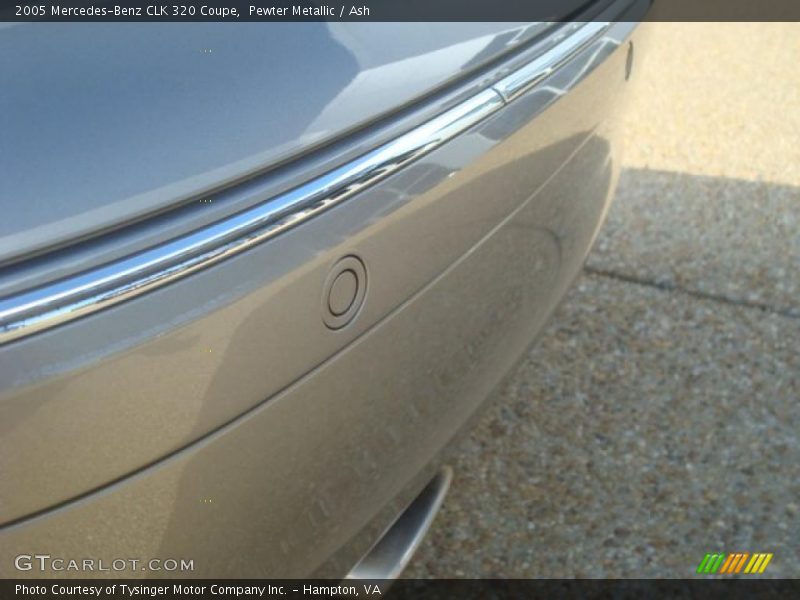Pewter Metallic / Ash 2005 Mercedes-Benz CLK 320 Coupe