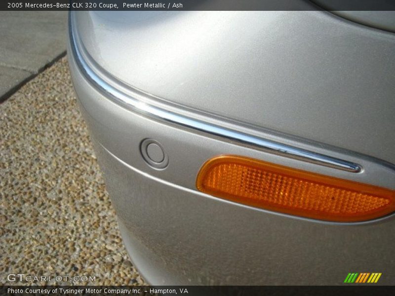 Pewter Metallic / Ash 2005 Mercedes-Benz CLK 320 Coupe