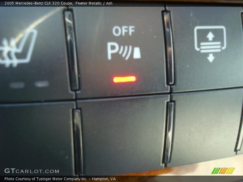 Pewter Metallic / Ash 2005 Mercedes-Benz CLK 320 Coupe