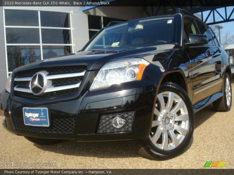 Black / Almond/Black 2010 Mercedes-Benz GLK 350 4Matic