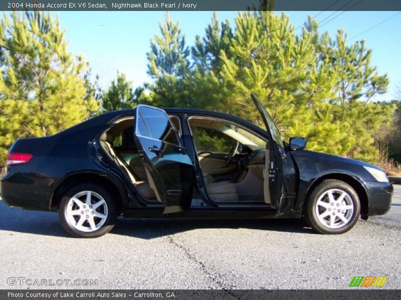 Nighthawk Black Pearl / Ivory 2004 Honda Accord EX V6 Sedan