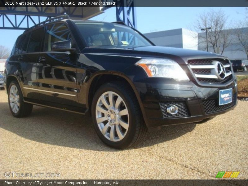 Black / Almond/Black 2010 Mercedes-Benz GLK 350 4Matic