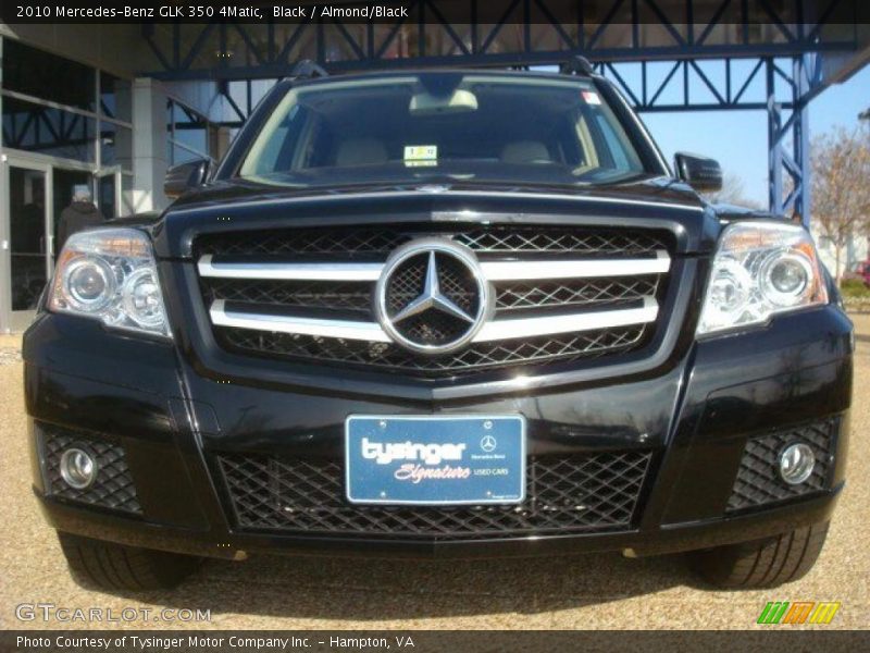 Black / Almond/Black 2010 Mercedes-Benz GLK 350 4Matic