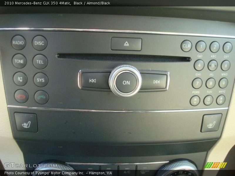 Black / Almond/Black 2010 Mercedes-Benz GLK 350 4Matic