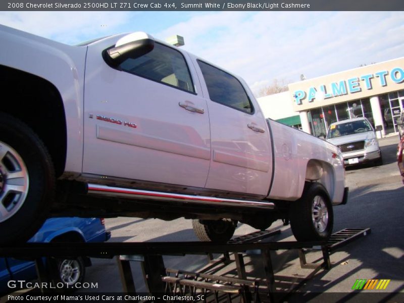 Summit White / Ebony Black/Light Cashmere 2008 Chevrolet Silverado 2500HD LT Z71 Crew Cab 4x4