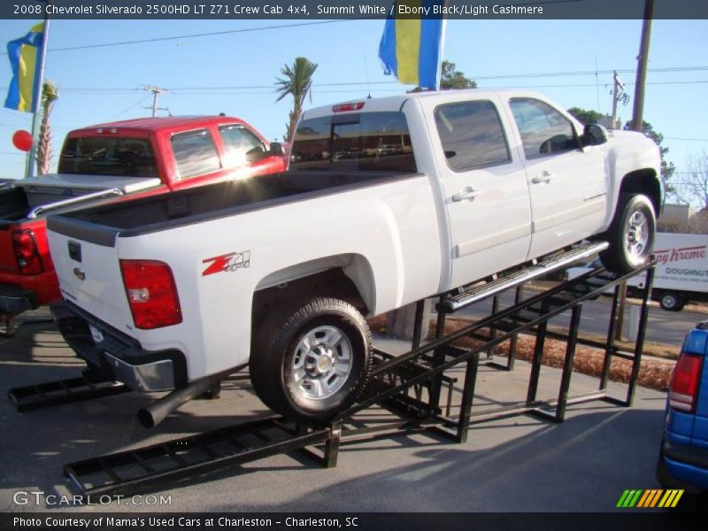 Summit White / Ebony Black/Light Cashmere 2008 Chevrolet Silverado 2500HD LT Z71 Crew Cab 4x4