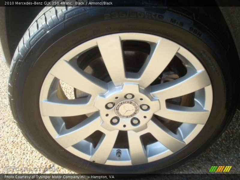 Black / Almond/Black 2010 Mercedes-Benz GLK 350 4Matic