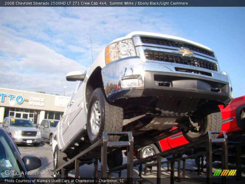 Summit White / Ebony Black/Light Cashmere 2008 Chevrolet Silverado 2500HD LT Z71 Crew Cab 4x4