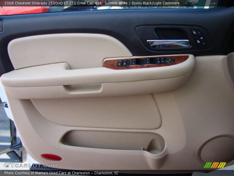 Summit White / Ebony Black/Light Cashmere 2008 Chevrolet Silverado 2500HD LT Z71 Crew Cab 4x4