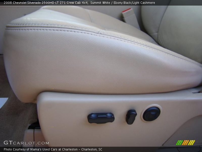 Summit White / Ebony Black/Light Cashmere 2008 Chevrolet Silverado 2500HD LT Z71 Crew Cab 4x4