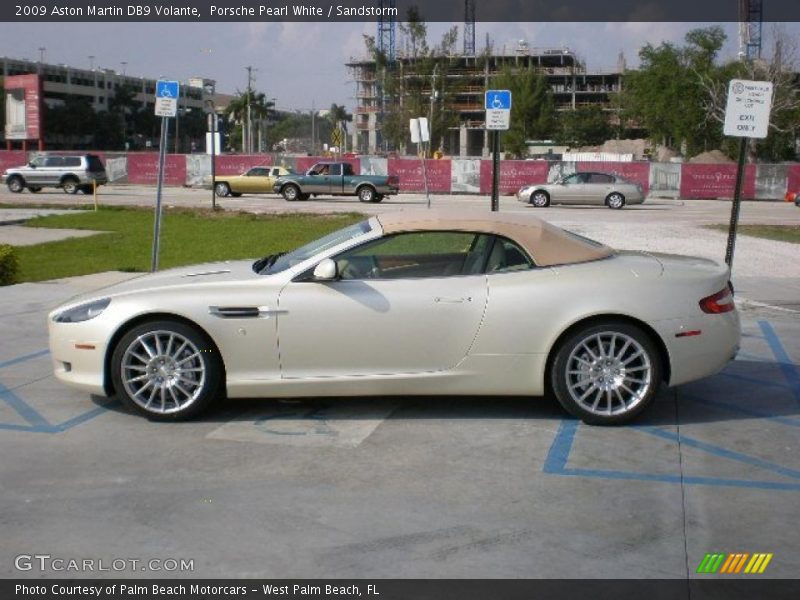  2009 DB9 Volante Porsche Pearl White