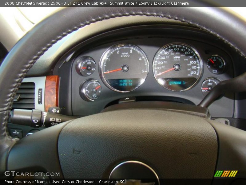 Summit White / Ebony Black/Light Cashmere 2008 Chevrolet Silverado 2500HD LT Z71 Crew Cab 4x4
