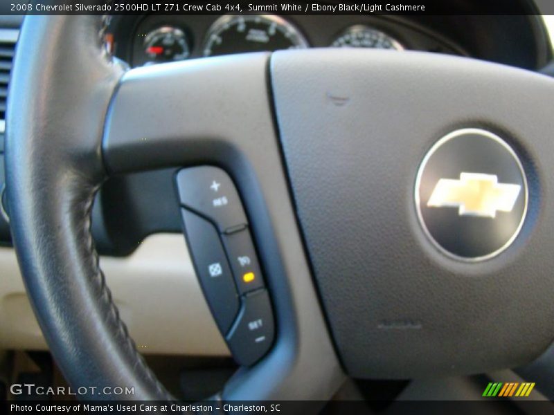 Summit White / Ebony Black/Light Cashmere 2008 Chevrolet Silverado 2500HD LT Z71 Crew Cab 4x4