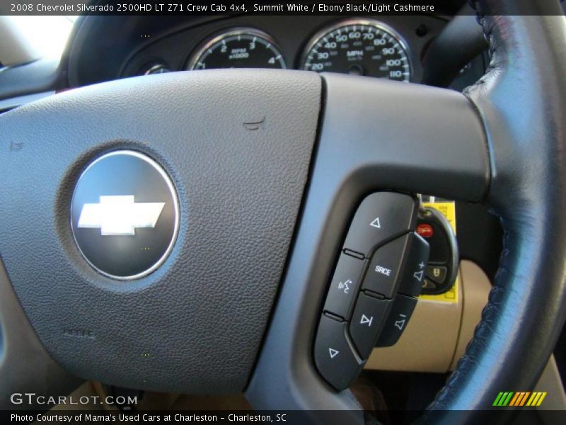 Summit White / Ebony Black/Light Cashmere 2008 Chevrolet Silverado 2500HD LT Z71 Crew Cab 4x4