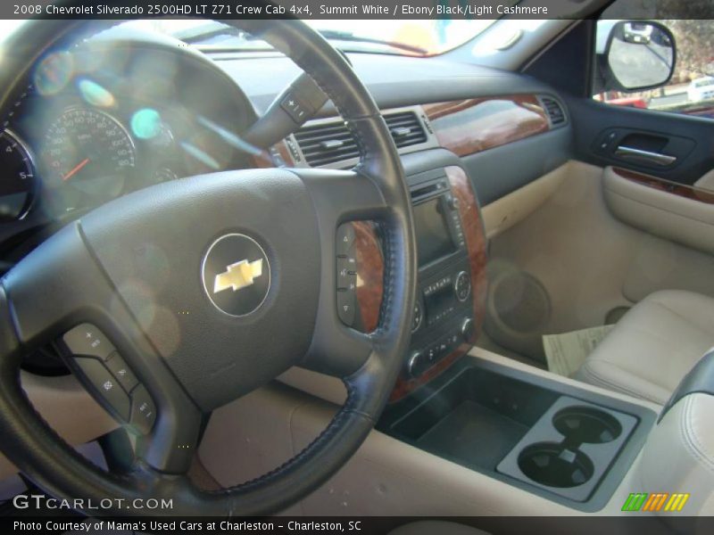 Summit White / Ebony Black/Light Cashmere 2008 Chevrolet Silverado 2500HD LT Z71 Crew Cab 4x4
