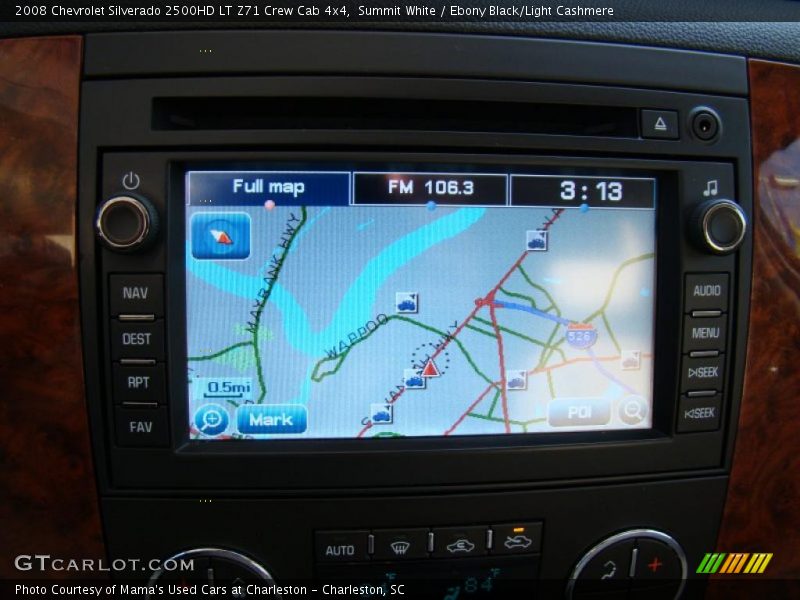 Summit White / Ebony Black/Light Cashmere 2008 Chevrolet Silverado 2500HD LT Z71 Crew Cab 4x4