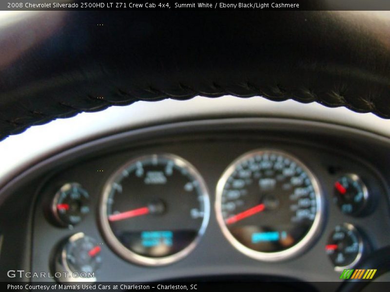 Summit White / Ebony Black/Light Cashmere 2008 Chevrolet Silverado 2500HD LT Z71 Crew Cab 4x4