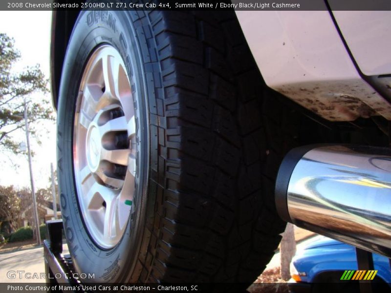 Summit White / Ebony Black/Light Cashmere 2008 Chevrolet Silverado 2500HD LT Z71 Crew Cab 4x4