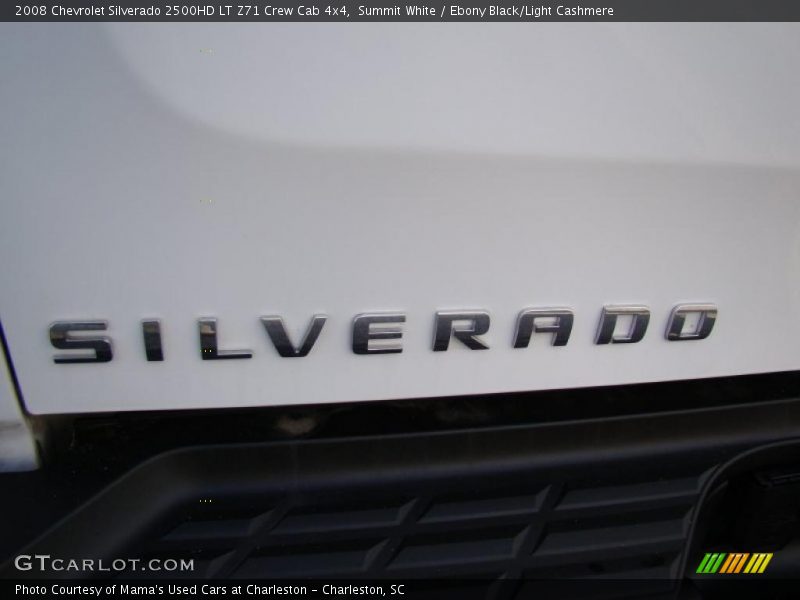 Summit White / Ebony Black/Light Cashmere 2008 Chevrolet Silverado 2500HD LT Z71 Crew Cab 4x4