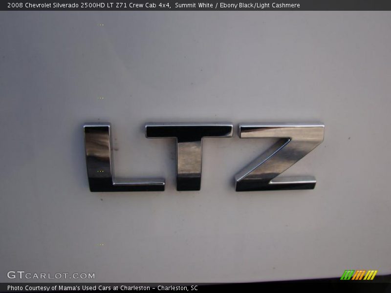 Summit White / Ebony Black/Light Cashmere 2008 Chevrolet Silverado 2500HD LT Z71 Crew Cab 4x4