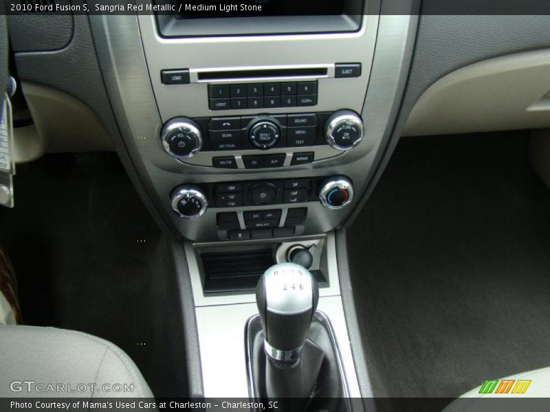  2010 Fusion S 6 Speed Manual Shifter