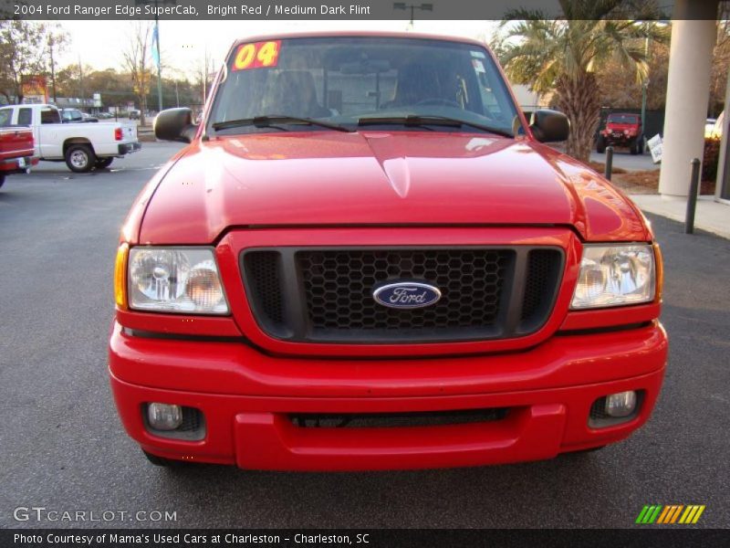 Bright Red / Medium Dark Flint 2004 Ford Ranger Edge SuperCab