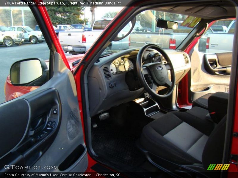 Bright Red / Medium Dark Flint 2004 Ford Ranger Edge SuperCab