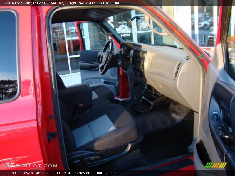 Bright Red / Medium Dark Flint 2004 Ford Ranger Edge SuperCab