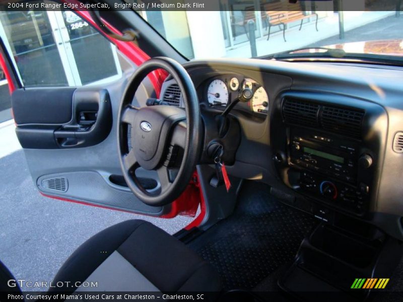 Bright Red / Medium Dark Flint 2004 Ford Ranger Edge SuperCab