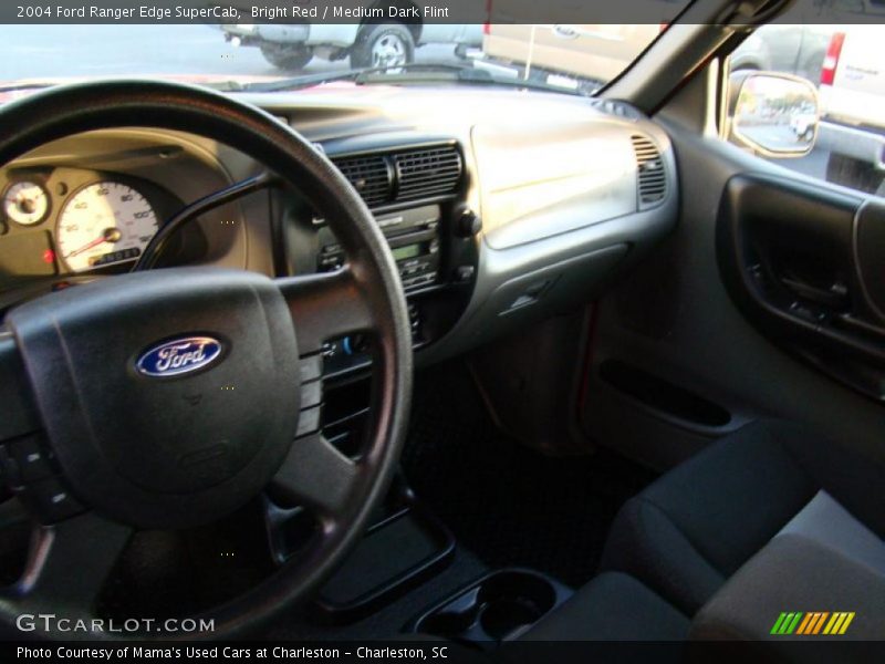 Bright Red / Medium Dark Flint 2004 Ford Ranger Edge SuperCab