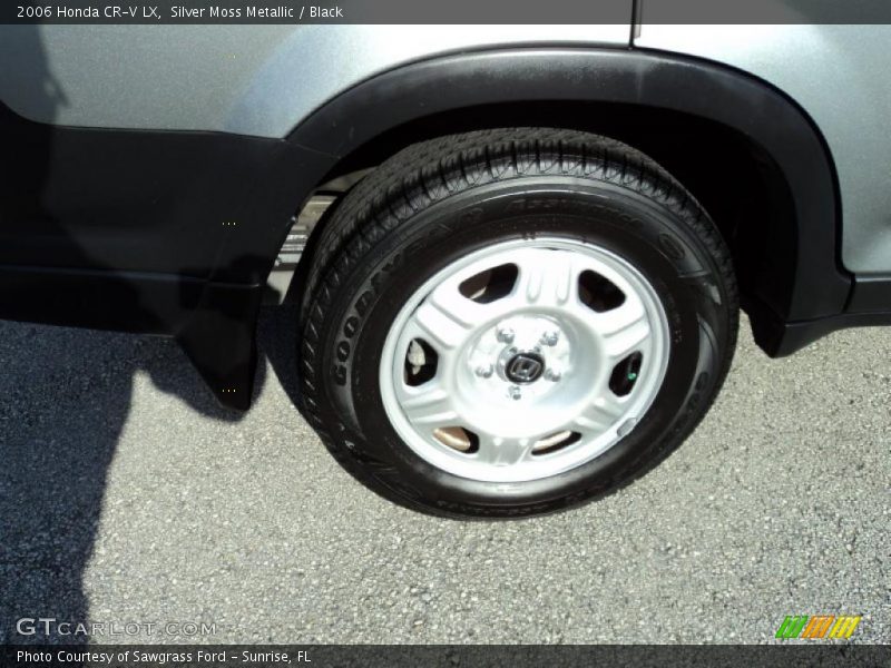 Silver Moss Metallic / Black 2006 Honda CR-V LX