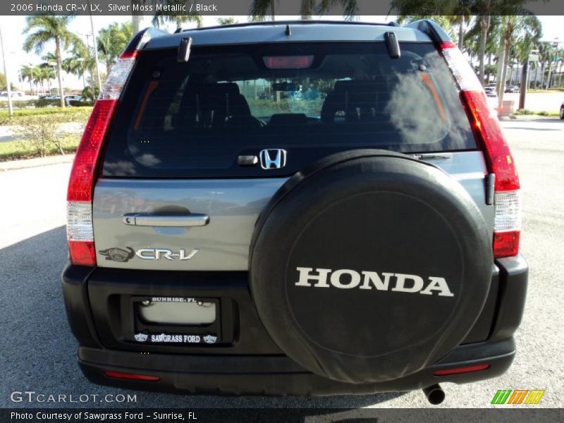 Silver Moss Metallic / Black 2006 Honda CR-V LX