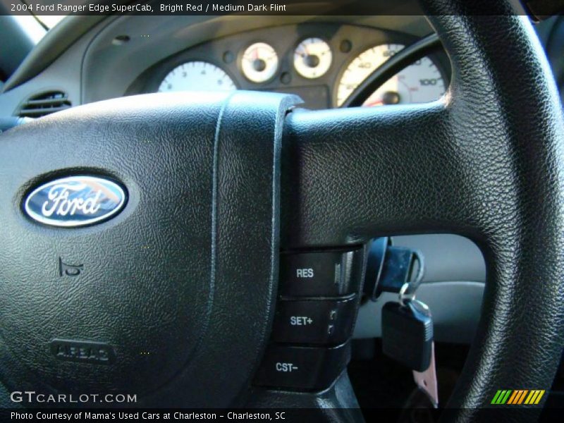 Bright Red / Medium Dark Flint 2004 Ford Ranger Edge SuperCab