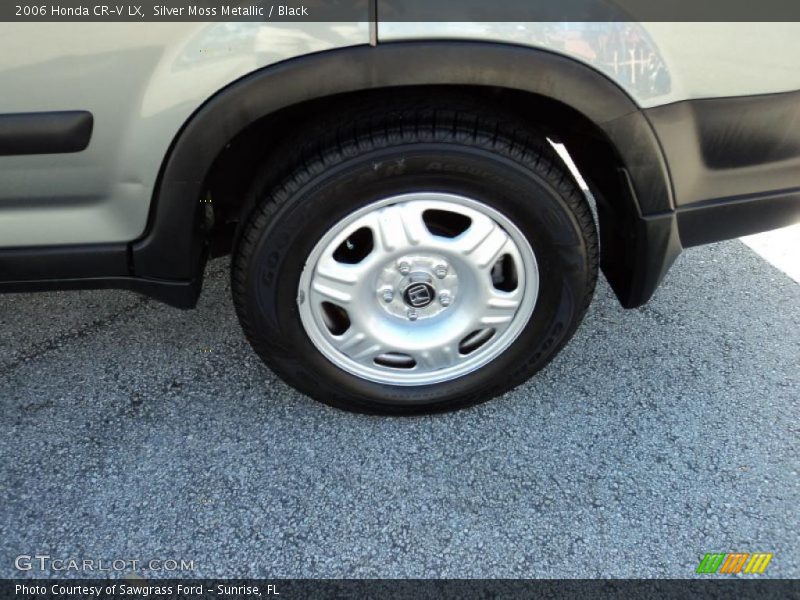 Silver Moss Metallic / Black 2006 Honda CR-V LX
